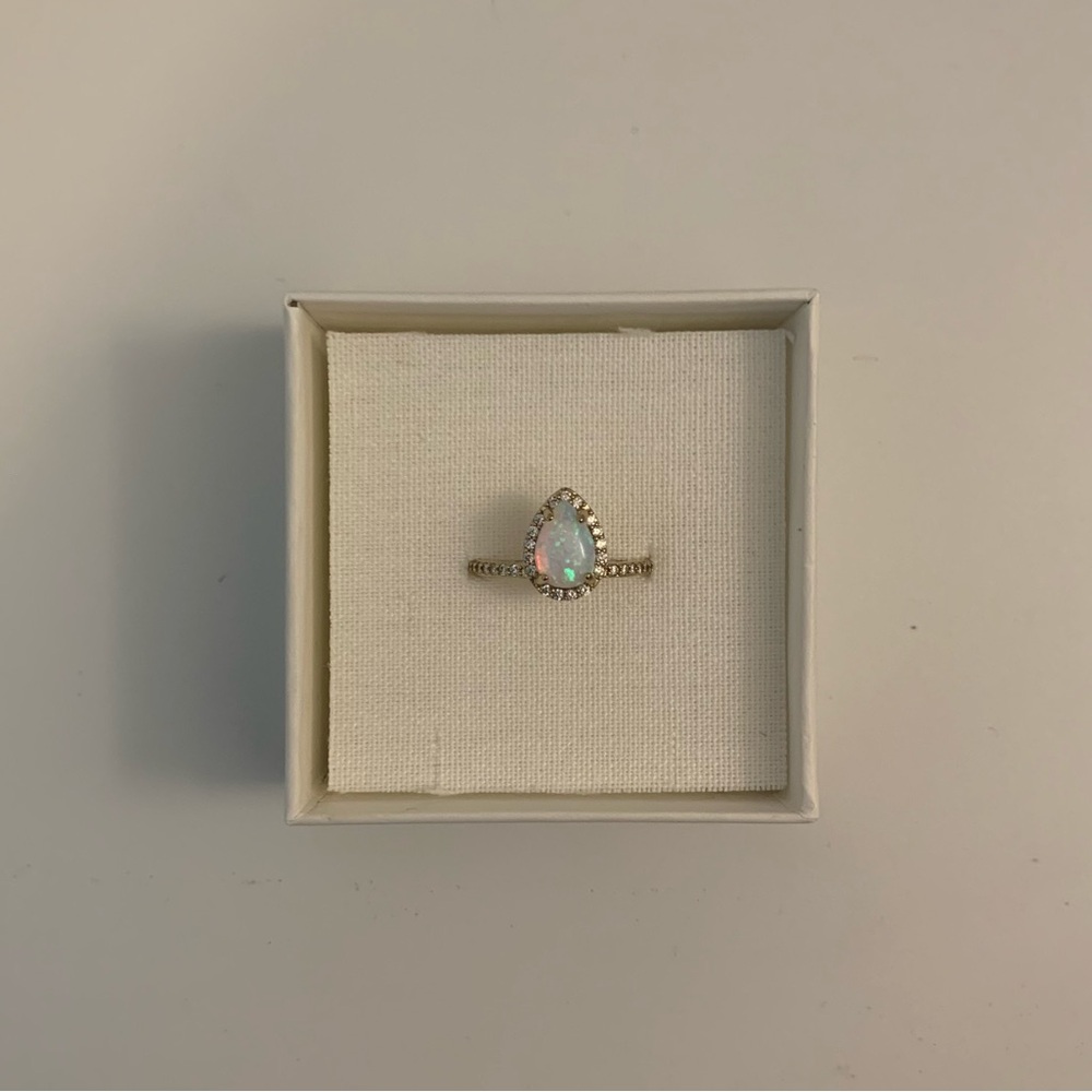 Chloe + Isabel Gold Teardrop Ring